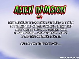 3D Animation. Alien Invasion